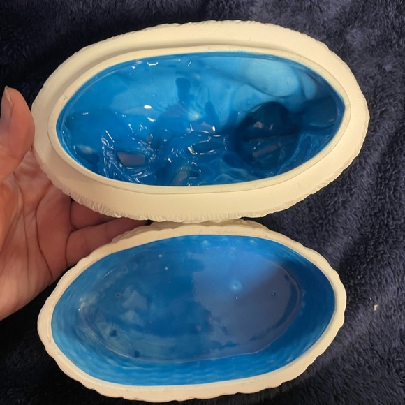 Vintage Christmas Lamb Candy dish or trinket holder - Picture 3 of 3